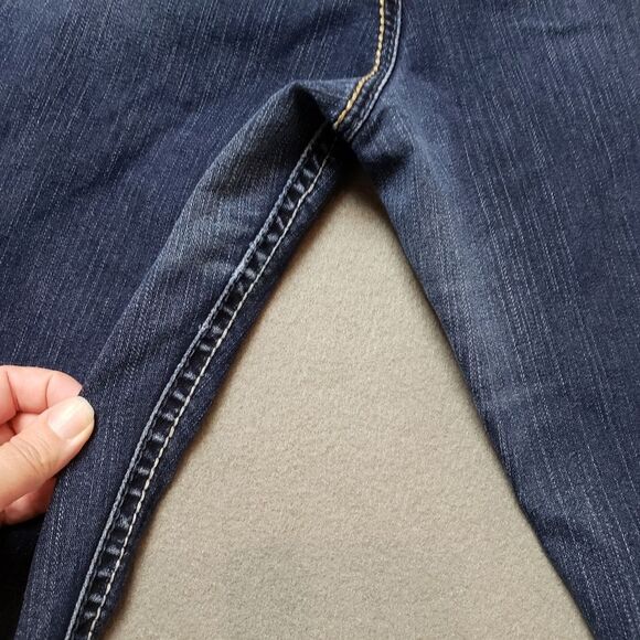 SILVER AIKO Jeans Dark Wash Bootcut Sz 22 - Picture 9 of 16